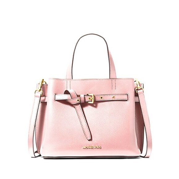Michael Kors Emilia Small Pebbled Leather Satchel - Picture 1 of 4